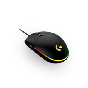 Mouse Gamer Logitech G203 RGB LIGHTSYNC, até 8.000 DPI, Preto